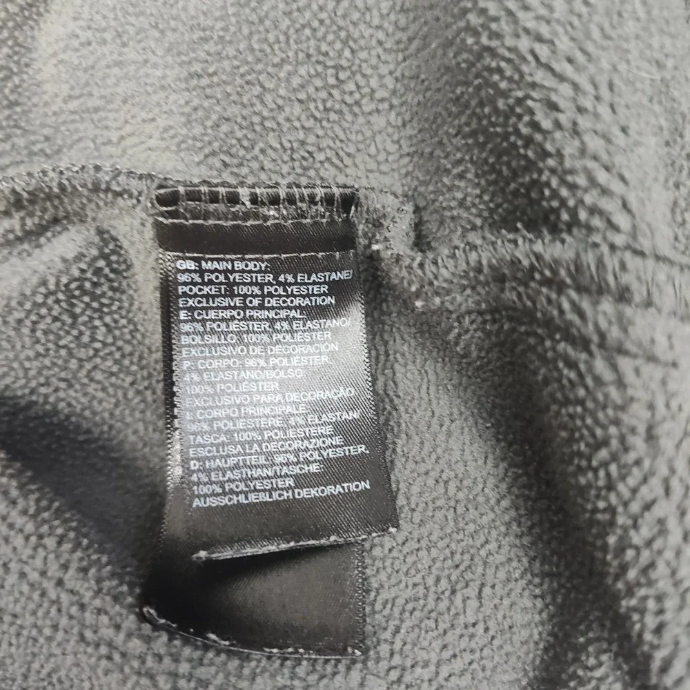 The North Face 1/4-zip‎ Sweatshirt Men's M Gray Logo Pullover Long Sleeves